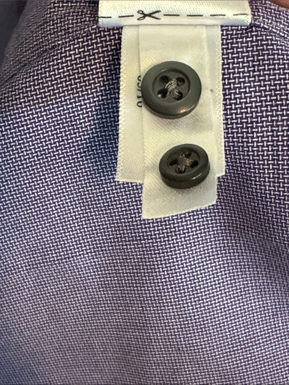 Banana Republic Men's Dress Shirt in Lavender-Blue L 16-16 1/2